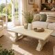 Table basse en chene massif