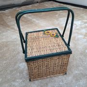 Panier vintage en osier