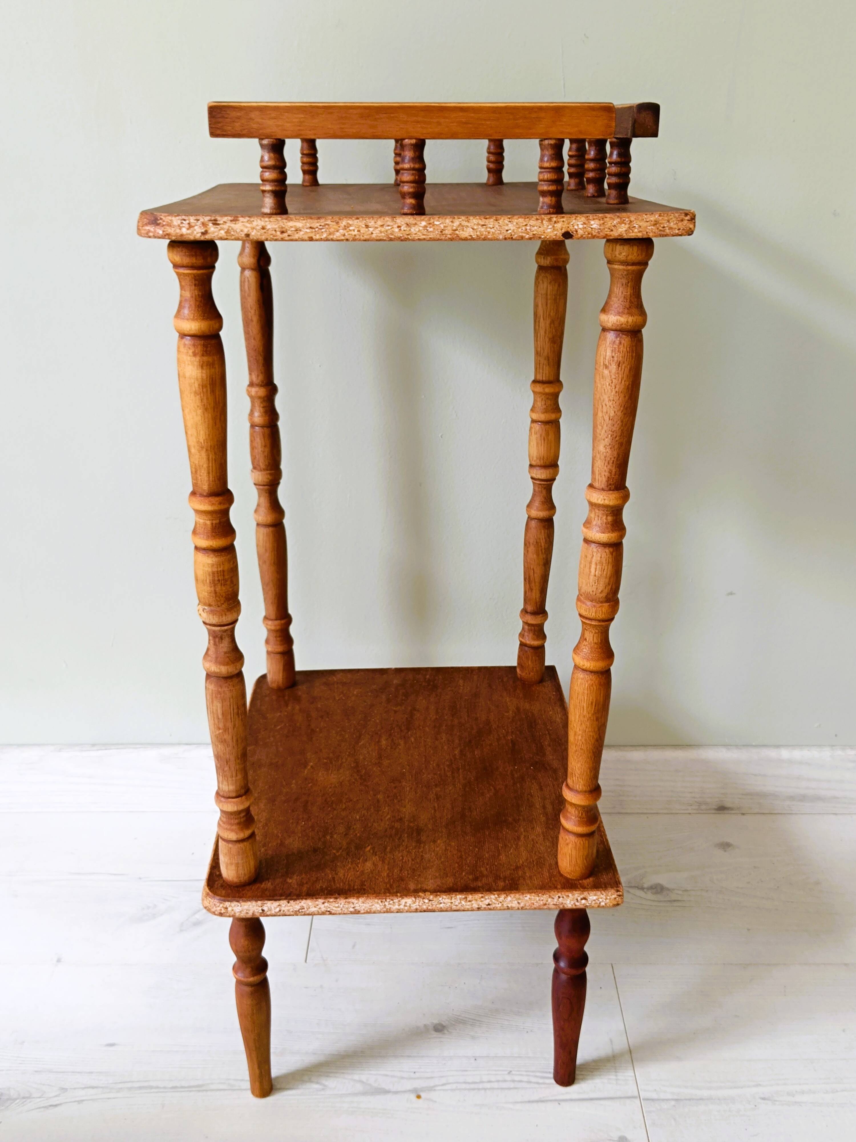 Antique telephone table