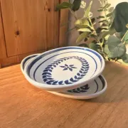 Two vintage salt dishes