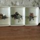 Three-compartment plate in earthenware from Obernai – Alsace