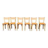 Set of 6 60s bistro chairs