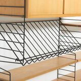 Shelving System in Ash by Nisse Strinning for String, Sweden - 1950