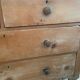 antique English wooden chest of drawers