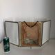 Triptych mirror SGDG vintage, 1920s