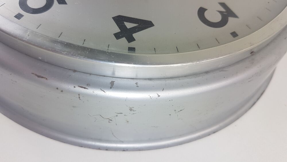 Industrial Metal Star Clock