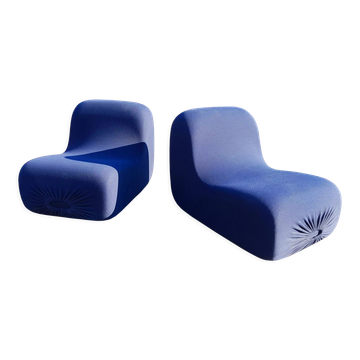 Pair of Canapouf armchairs by Pierre Cardin, 1970s
