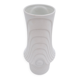 Vase en porcelaine Op Art par Royal Bavaria KPM, Allemagne, années 1970