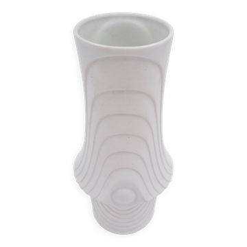 Op Art porcelain vase by Royal Bavaria KPM, Germany, 1970s