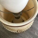 Pleated paper hanging lamp