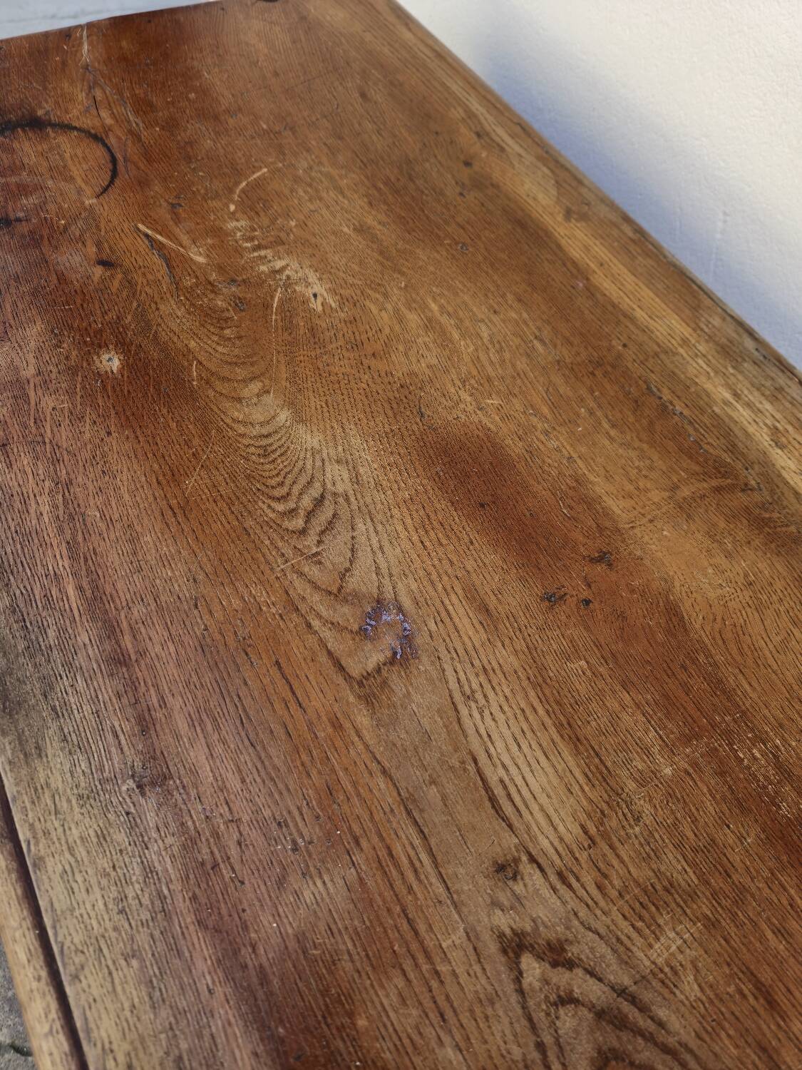 Antique solid oak desk from the 1900s