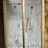 Pair of fir shutters early twentieth century