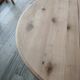 Round table with central leg
