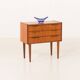 Small Danish teak chest of drawers, 1960s