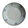 Old round plate made of ironstone
