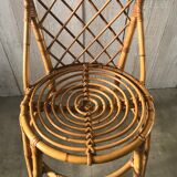 Louis Sognot rattan chair