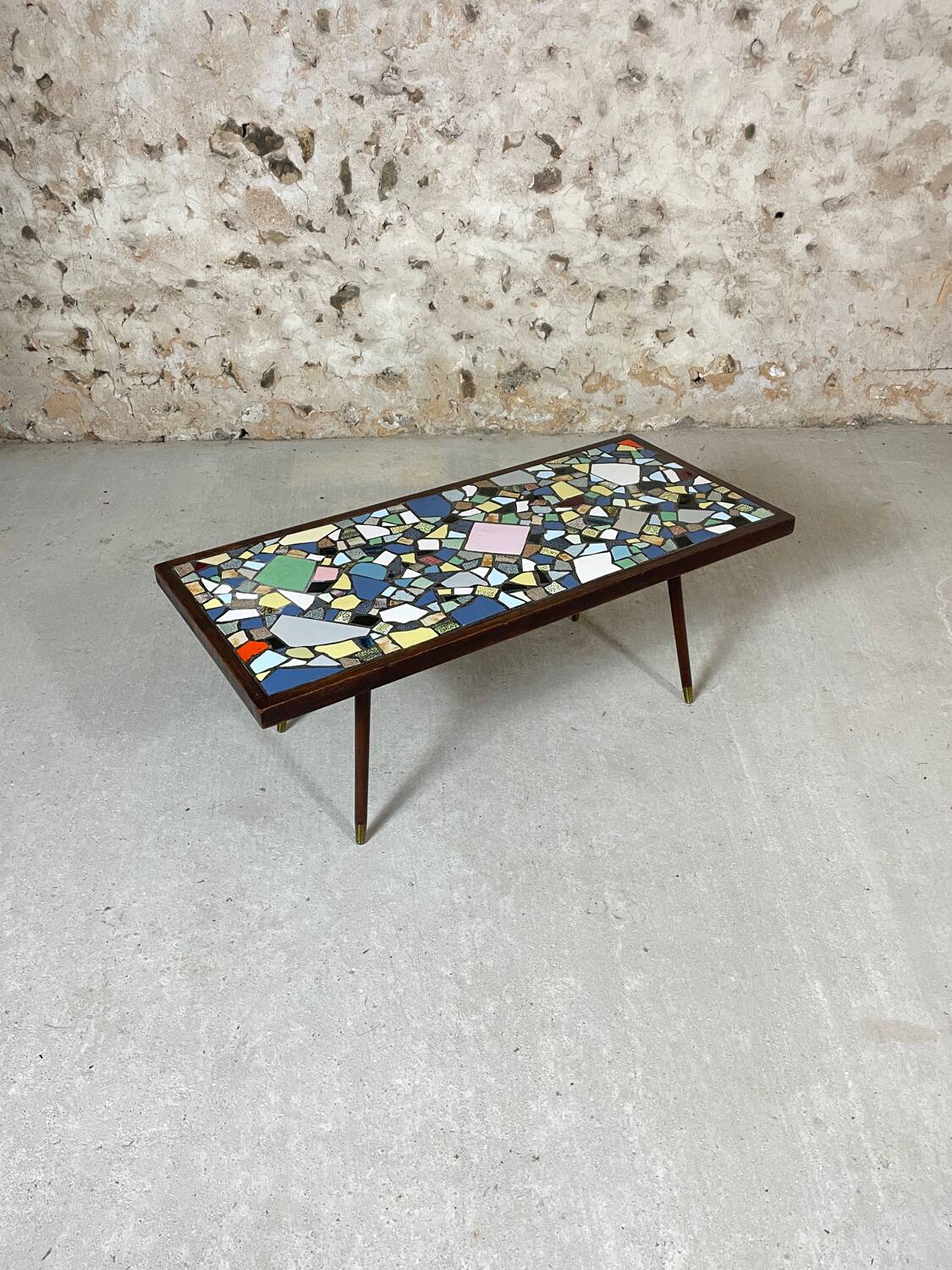 Mosaic coffee table