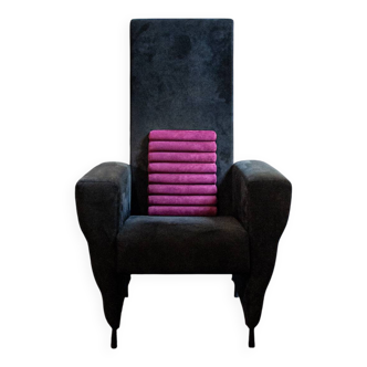 Fauteuil « Flessuosa » par Ugo La Pietra pour Busnelli Edizione Italia 1984