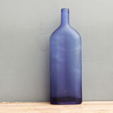 Bouteille, vase, bleu cobalt