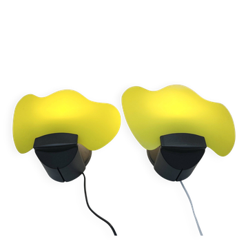 Paire d’appliques modernistes « Laguna Light » - Italie, années 1980