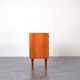Commode danoise en teck du milieu du siècle de Domino Mobler, années 1960.
