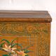 Antique Chinese painted elm wood chest – China, circa 1900