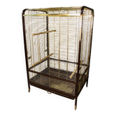 Cage à perroquets vintage grand modèle