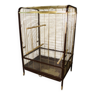 Cage à perroquets vintage grand modèle