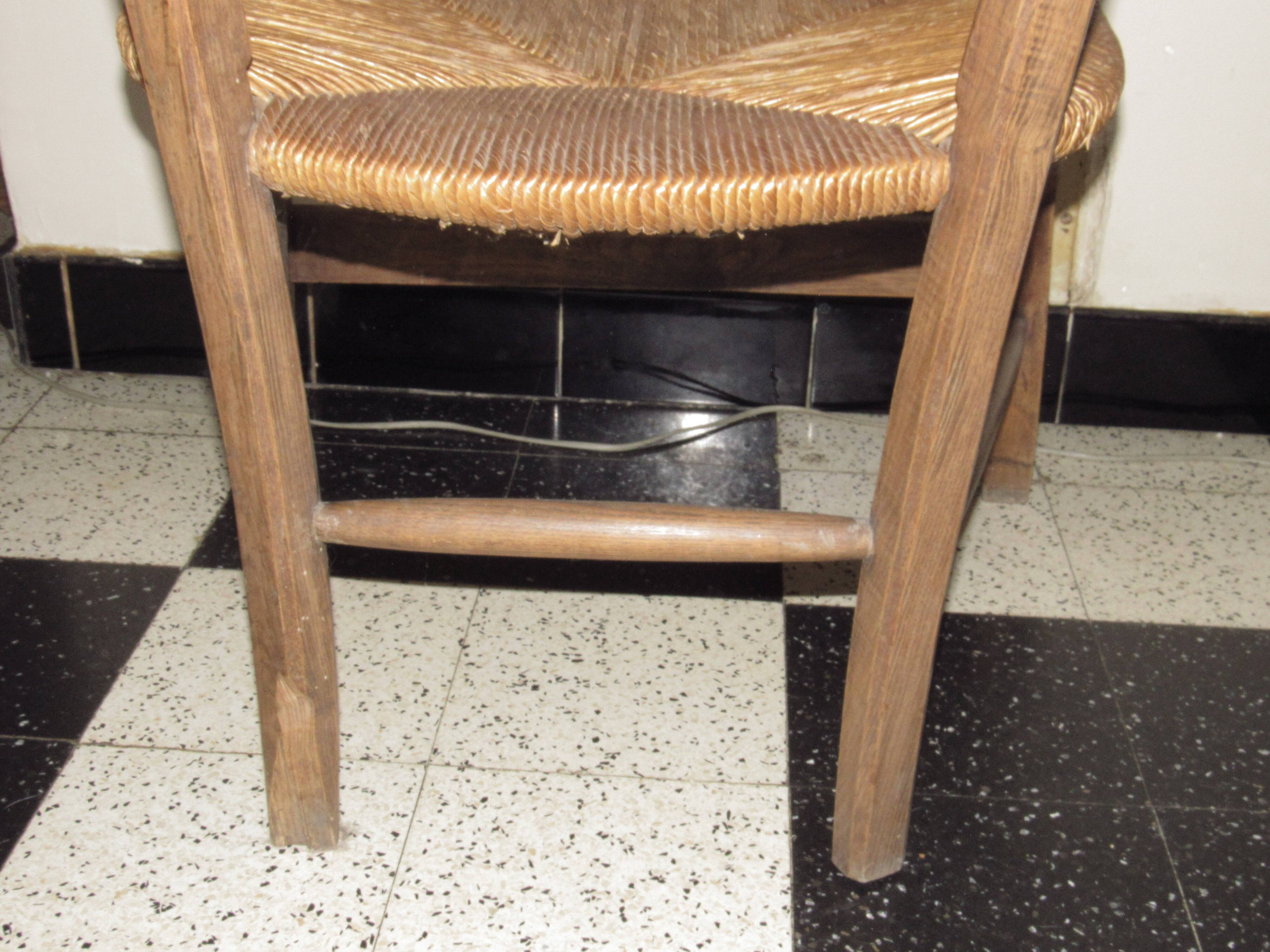 Picardy armchair in wood