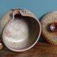 Large stoneware tureen/caquell from Puisaye, signed Jean-Pierre Prud'homme