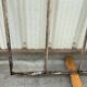 Workshop canopy from the early 20th century in cast iron (1 pane with a crack)