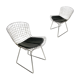 Paire de Side chairs d'Harry Bertoia édition Knoll