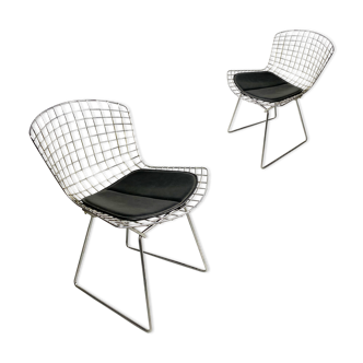 Paire de Side chairs d'Harry Bertoia édition Knoll