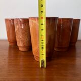 Digoin cups in glazed stoneware