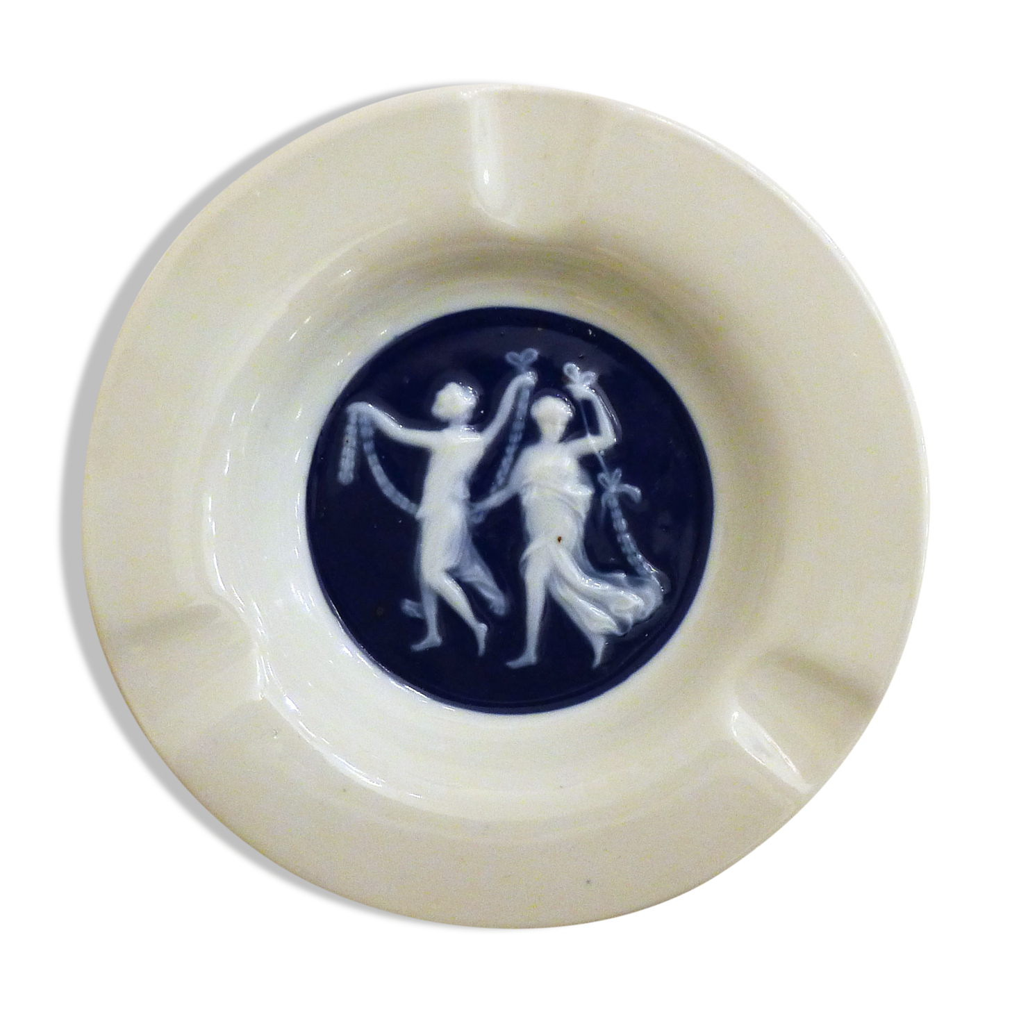 Porcelain ashtray Cameo