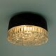 No.2 of 2- staff ceiling lamp or wall lamp model a 226 bubble glass 60s 70s