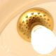 intricate Mid-Century Italian Brass and Opaline Pendant Lamp, 1950s
