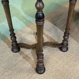 1950s walnut chess table