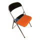 Chaise pliante années 70 chrome upcyclée