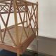 Vintage bar service of the 60s-70s in rattan