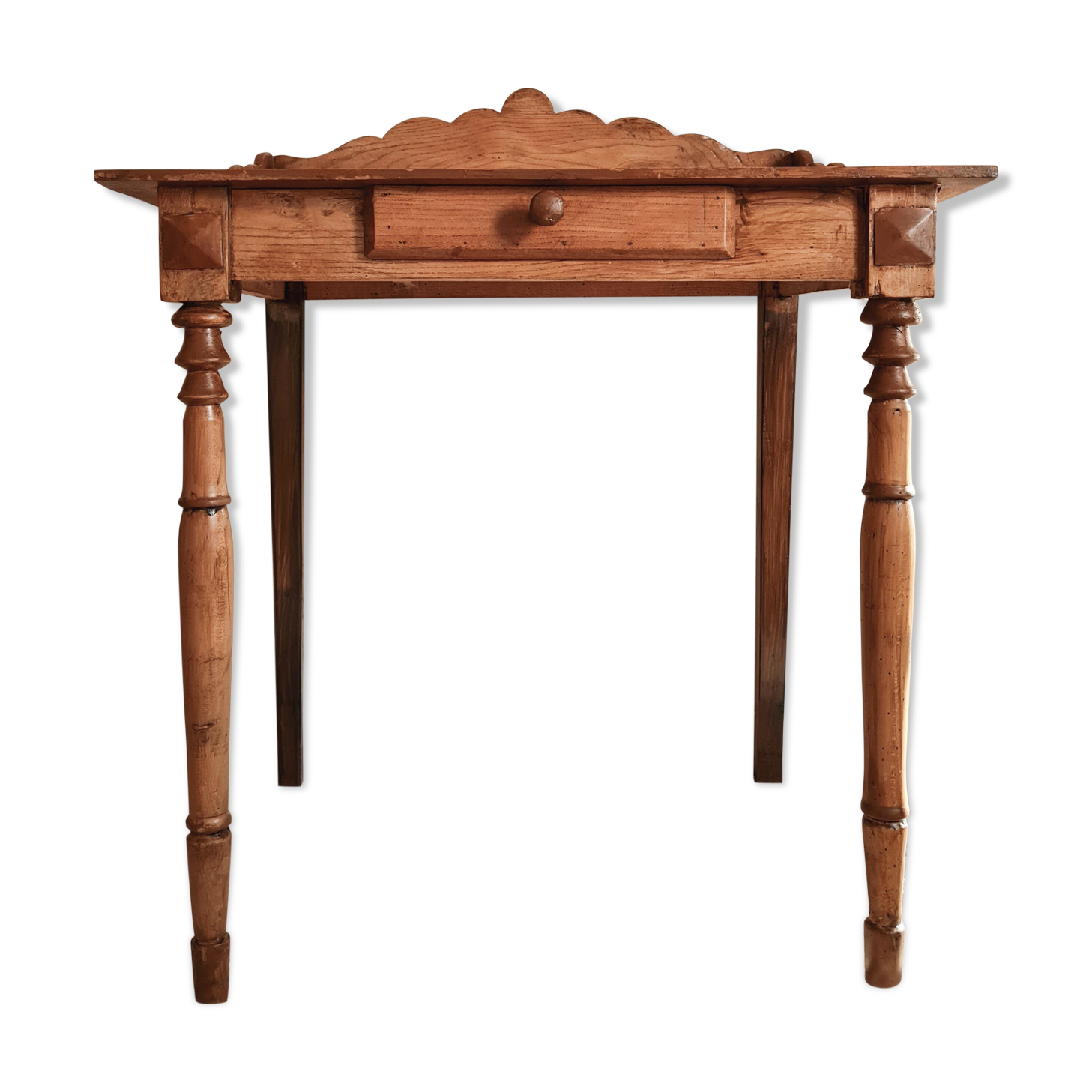 Old wooden toilet table