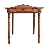 Old wooden toilet table