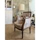 Antique bergère armchairs