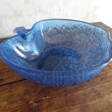 Blue vintage Apple Bowl