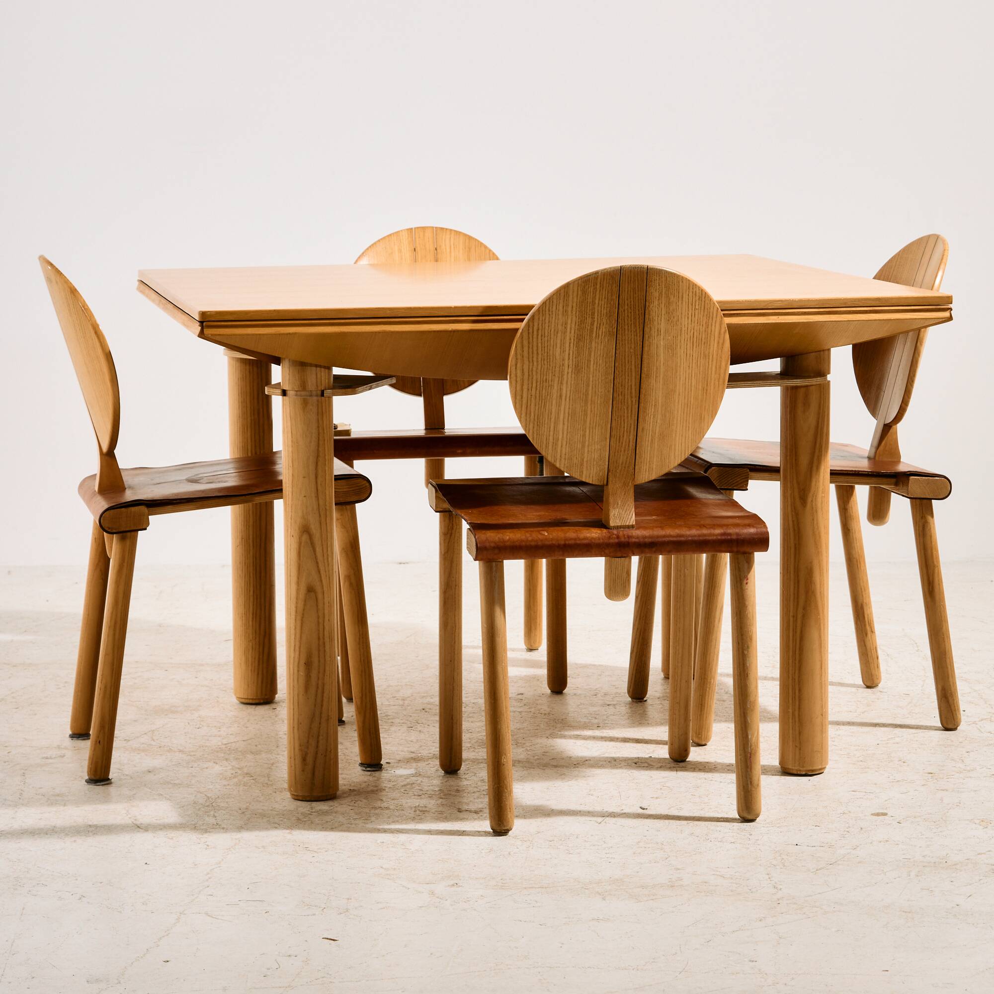 Italian dining room by Gigi Sabadin for Crassevig, set of 5