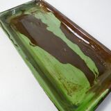 ceramic tray mixed earth marble