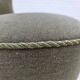 1970s, Danish armchair, green furniture velour.