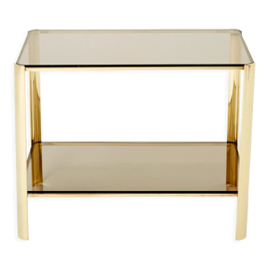 Table d’appoint en bronze signée