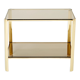 Bronze side table signed J.T. Lepelletier for Broncz circa 1960