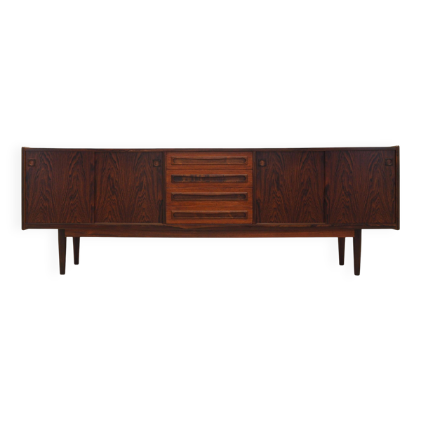Buffet en palissandre, design danois, Johannes Andersen, Uldum